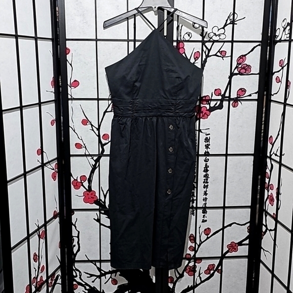 Banana Republic Halter Midi‎ Dress Size 6 NWT - Picture 2 of 7